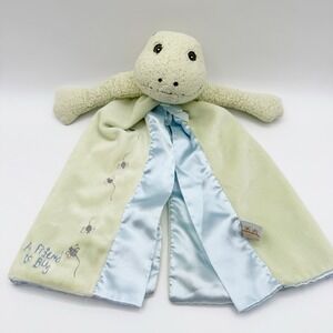 Bunnies by the Bay Frog Lovey Tadbit Baby Security Blanket Satin A Friend To Bug